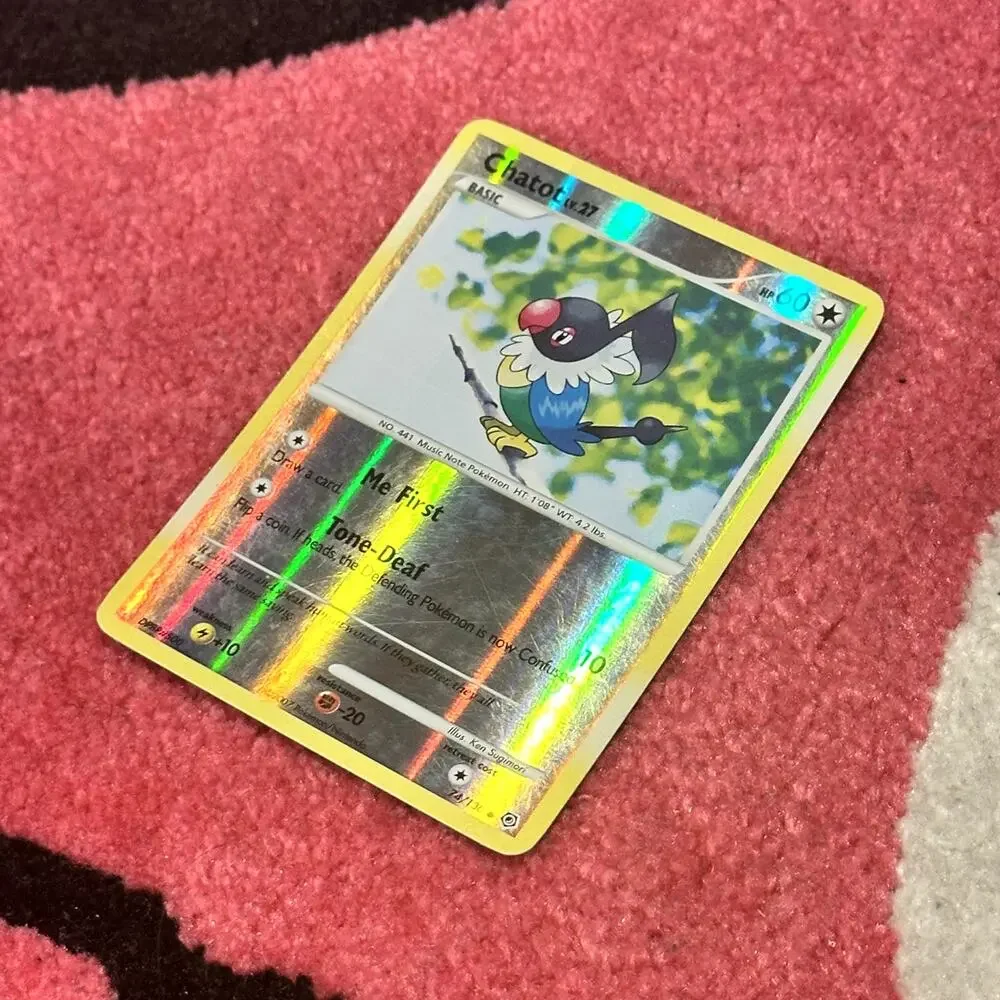 Chatot Reverse Holo #74 – Pokémon Diamond & Pearl – As Pictured